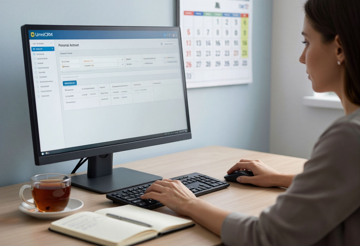 Клиент использует личный кабинет в CRM для отслеживания статуса своего заказа и получения необходимой информации