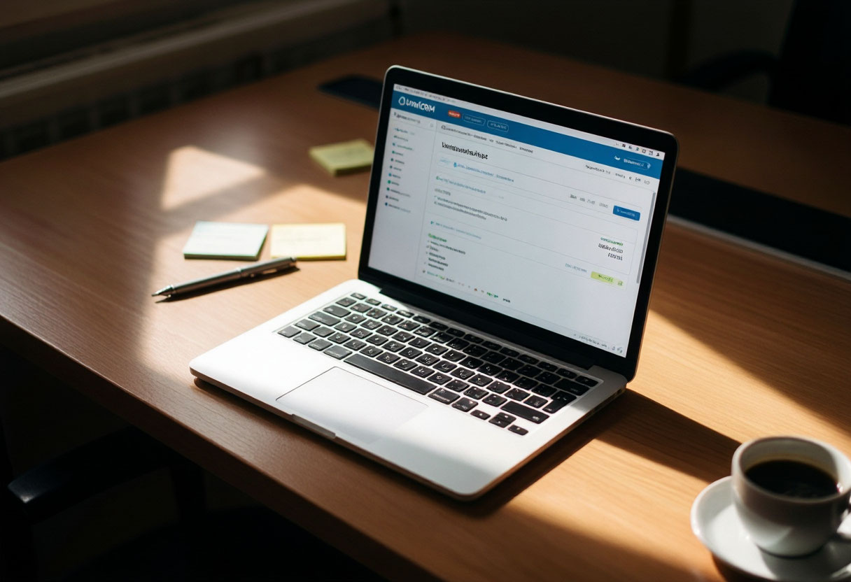 Экран с визуализацией этапов воронки продаж в CRM-системе, где видно количество лидов на каждом этапе и их конверсию